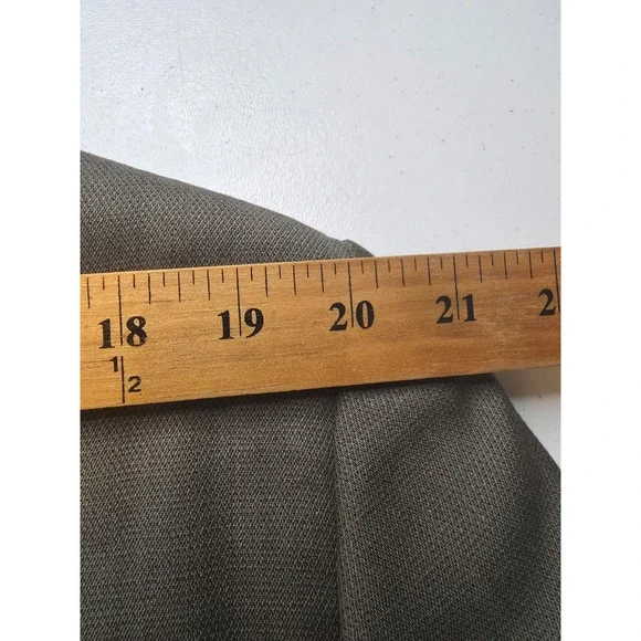Oscar De La Renta 2 Piece Blazer Jacket & Vest‎Mens 42R Green Sports Coat Wool